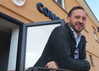 Fabio Gallo a Orsenigo nel periodo in cui guidava il Como