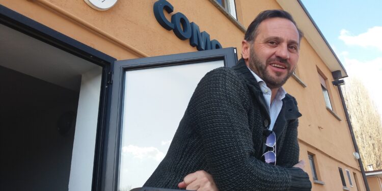Fabio Gallo a Orsenigo nel periodo in cui guidava il Como