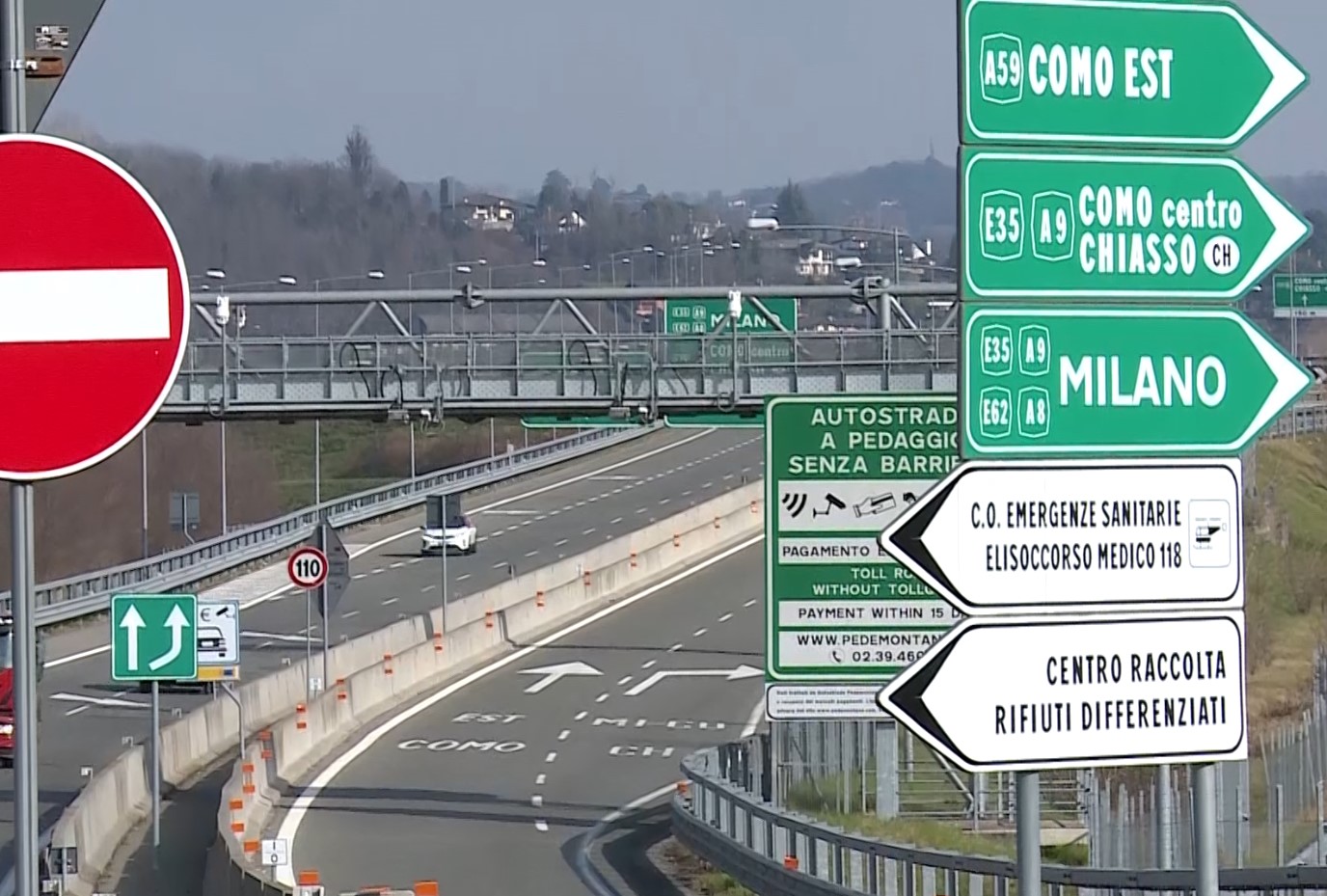 Tangenziale di Como: scatta oggi lo sconto del 50% per i pendolari