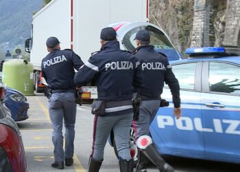 controlli polizia stradale Statale Regina
