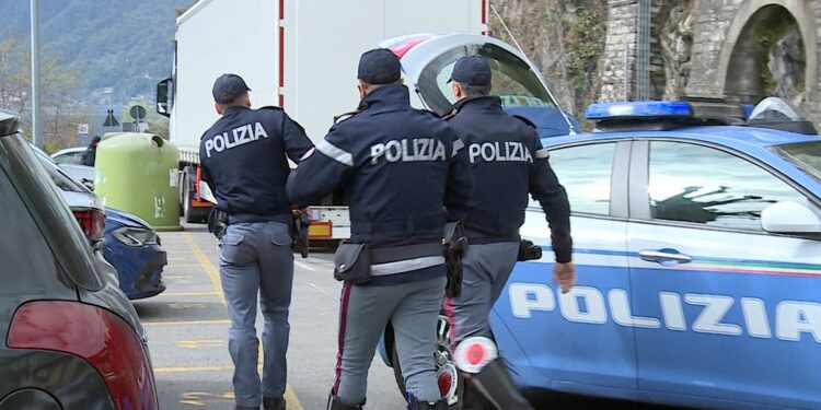 controlli polizia stradale Statale Regina