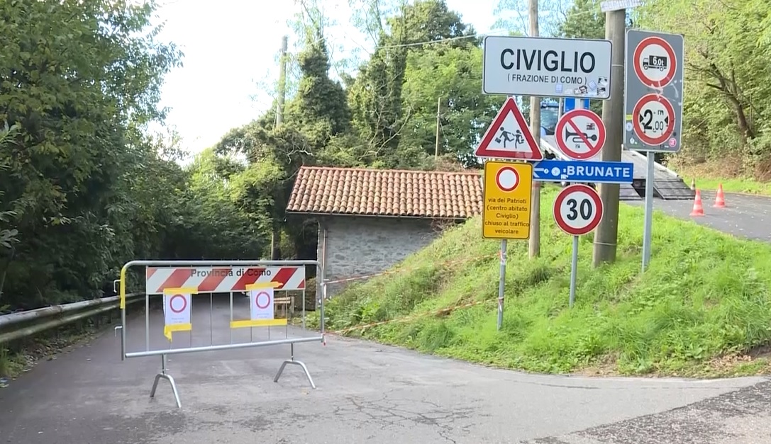 Frana di Civiglio, bagarre in consiglio comunale: Svolta Civica, Forza Italia e Pd contro il sindaco di Como