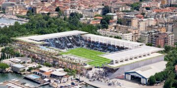 nuovo stadio Sinigaglia di Como