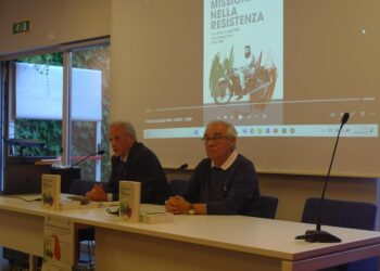 A sinistra Mauro Colombo, a destra Ezio Meroni