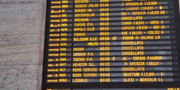 Da Cadorna bus sostitutivi per l'aeroporto di Malpensa
