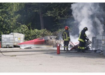 E' avvenuto in fase di atterraggio all'aeroporto dell'Altopiano