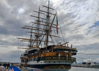 Da oggi e fino al 10 maggio sarà al porto di Palermo