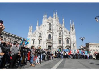 Il 17 maggio alle 15 in piazza Duomo 'un altro 25 aprile'