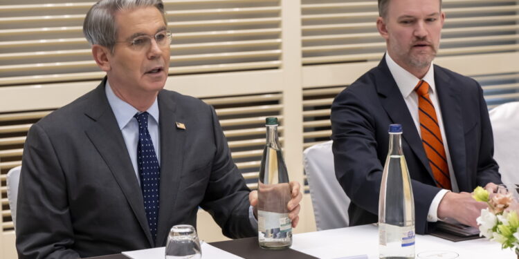 Il segretario al Tesoro Usa dopo i colloqui commerciali
