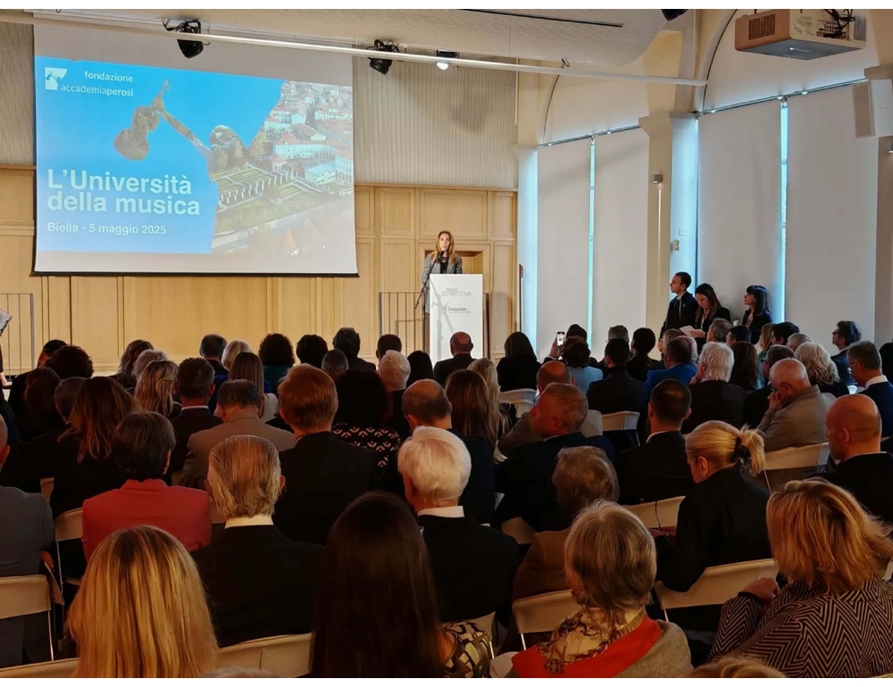 Biella, l’Accademia Perosi ora diventa università