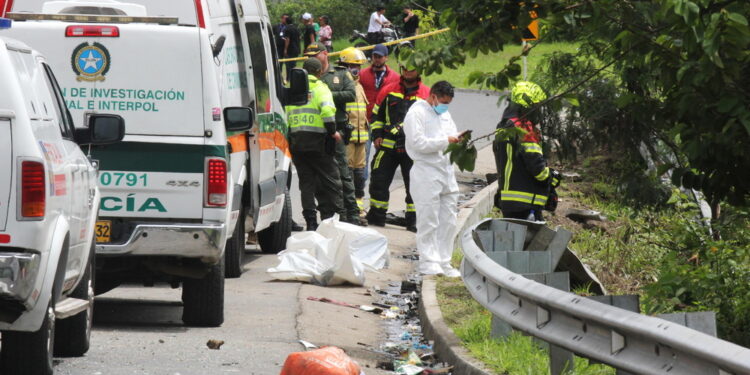 L'incidente è avvenuto tra Tolima e Quindio