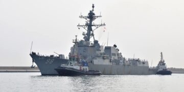 Scalo fino al 20 maggio per Uss Forrest Sherman