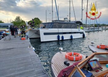 È accaduto in serata a Venezia