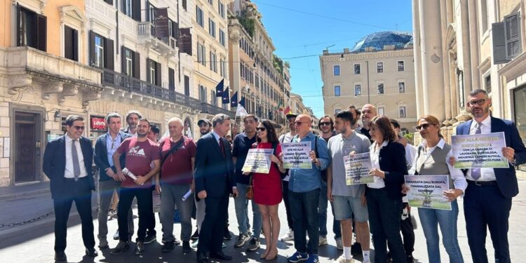 Calenda e D'Amato