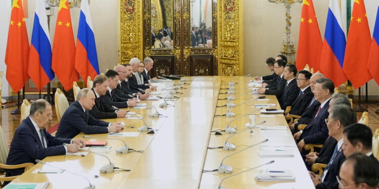 Alla presenza dei presidenti Xi e Putin