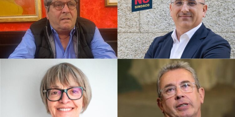 Sfida più attesa Fenu (campo largo) e Cucca (civiche c.destra)