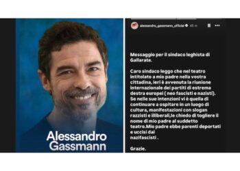Nella sala sabato si è svolto il raduno dell'ultradestra europea