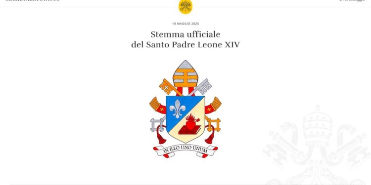 Richiami a Sant'Agostino e conferma la mitra invece che la tiara