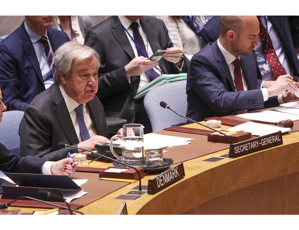 Guterres, ‘allarmato dal piano di Israele di conquistare Gaza’