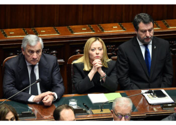 I tre leader nella sede del governo per un pranzo di lavoro