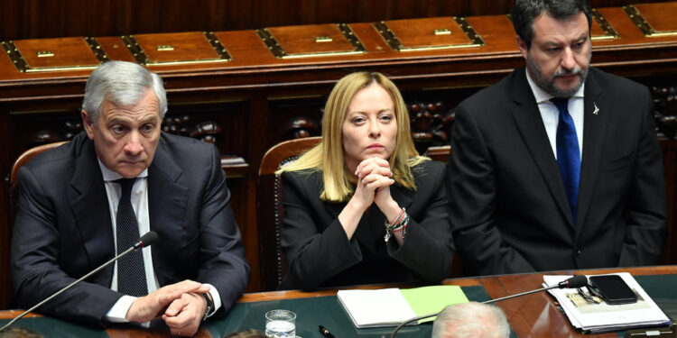 I tre leader nella sede del governo per un pranzo di lavoro