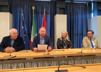 Inaugurazione dell'opera in ricordo delle 29 vittime