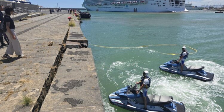 Incidente nel porto di Catania