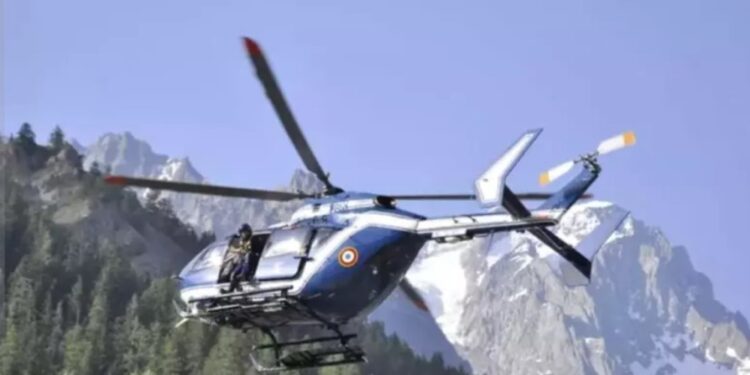 L'incidente ieri mattina sul versante francese del massiccio