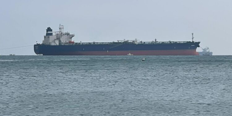 La scoperta dopo aver messo in secca la petroliera