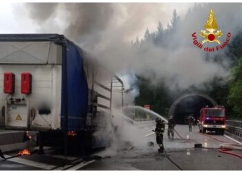 Le fiamme sono state spente dai vigili del fuoco
