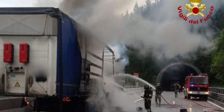 Le fiamme sono state spente dai vigili del fuoco