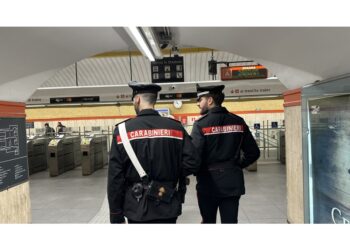 Avvertimento del macchinista alla fermata della stazione Termini
