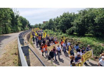 Oltre 4mila persone alla manifestazione a Corchiano