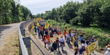 Oltre 4mila persone alla manifestazione a Corchiano