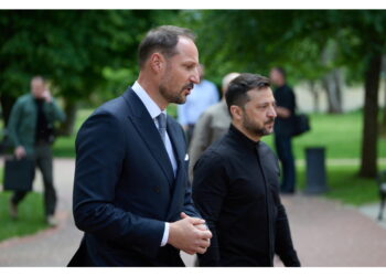 Incontro a Kiev col principe ereditario norvegese Haakon