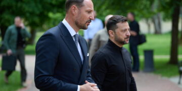 Incontro a Kiev col principe ereditario norvegese Haakon