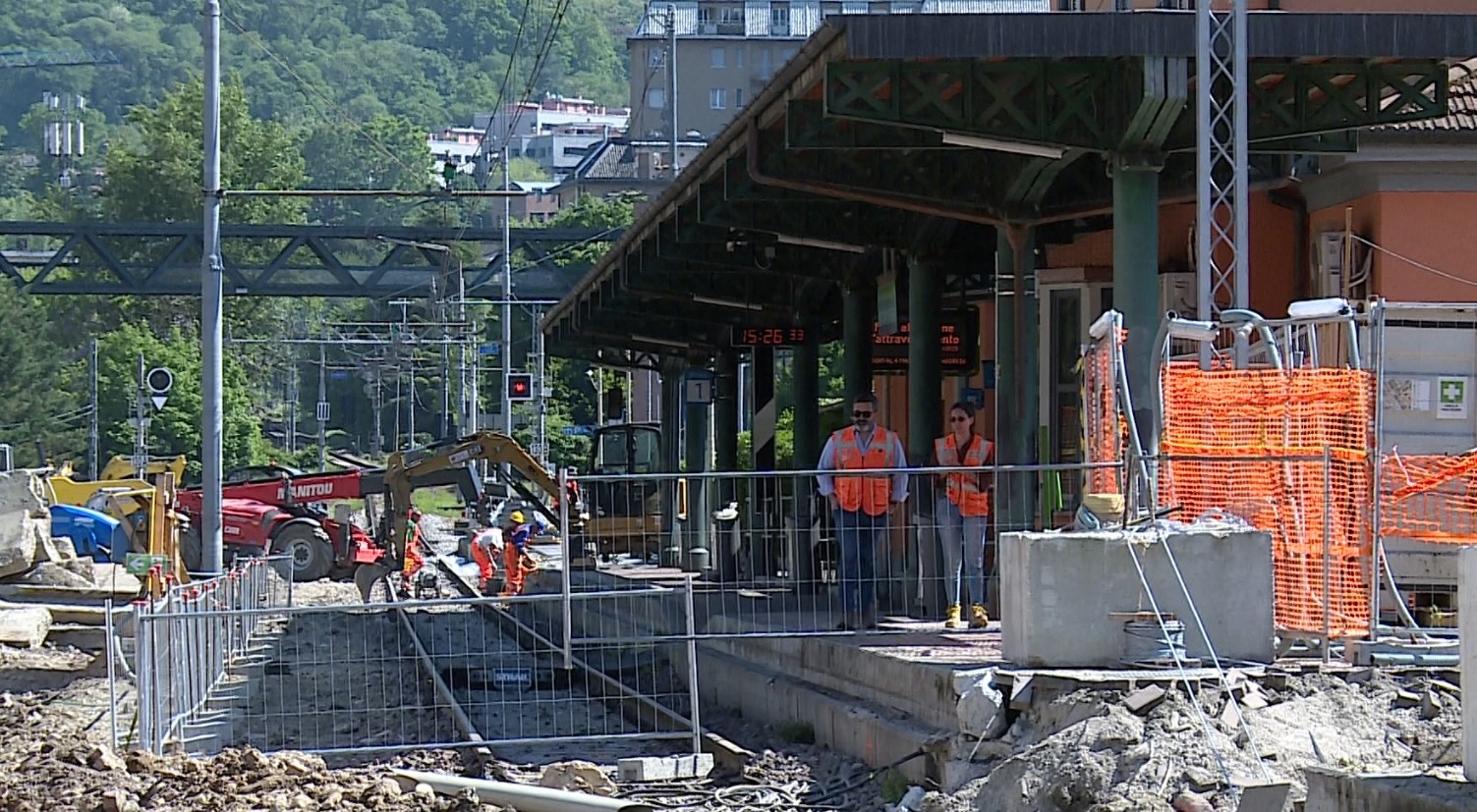 Lavori a Como Borghi, fino a domenica capolinea a Camerlata