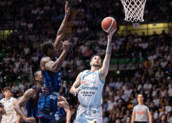 Pallacanestro Cantù contro Rieti