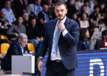 Nicola Brienza, allenatore di Cantù