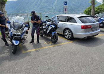 I controlli della polizia stradale di Como sulla Statale Regina 27052025