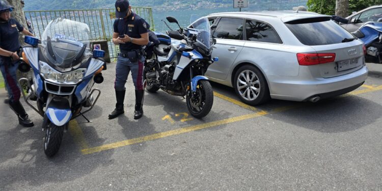 I controlli della polizia stradale di Como sulla Statale Regina 27052025