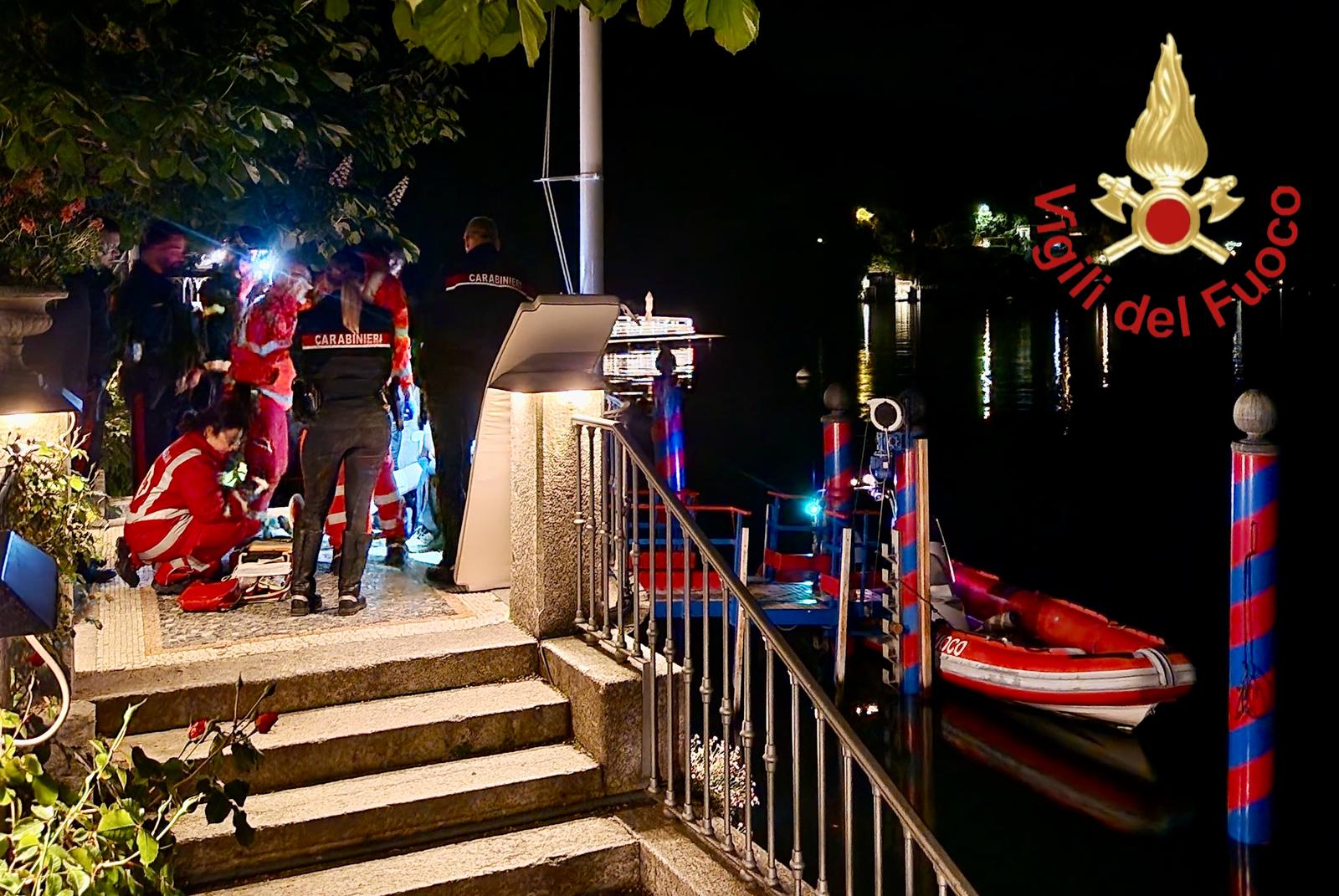 Cernobbio, scavalca la staccionata e perde l’equilibrio:  americano precipita per 20 metri e finisce nel lago