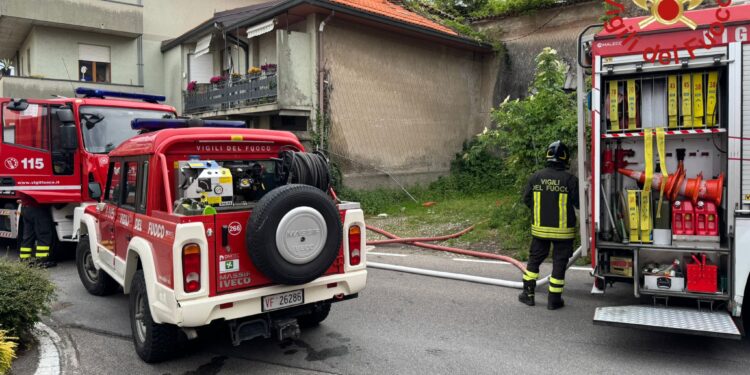 Incendio Beregazzo