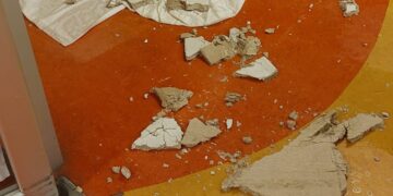 crollo controsoffitto asilo nido via Palestro