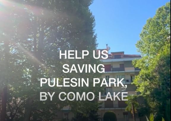 Nuovo Sinigaglia e autosilo al “Pulesin”, il video-appello di 65 residenti per tutelare il parco di via Da Vinci