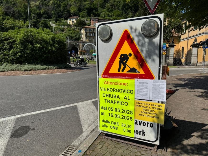 Via Borgo Vico, al via i lavori di fresatura e asfaltatura. Chiusura totale in orario notturno