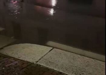 via borgovico allagata