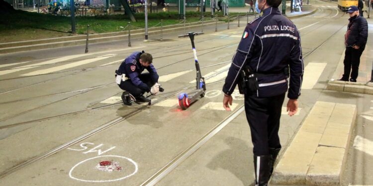 Le cause da stabilire dagli agenti della Polizia locale
