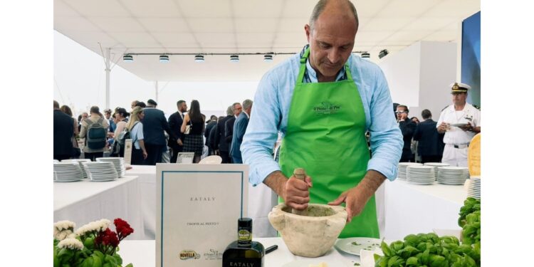 Al pranzo e cena di gala un menù dedicato a Genova e la Liguria