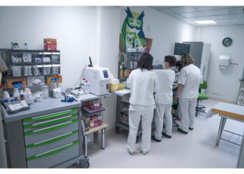 La piccola è in ospedale